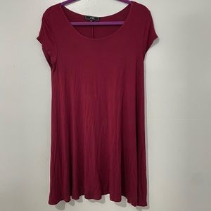 Maroon dress
